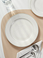 Тарелка обеденная, фарфор, 25 см, круглая, Iconic, Fioretta, TDP690