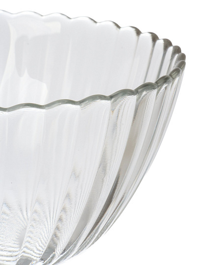 Салатник стекло, 13х6 см, рельефный, Магия, ОСЗ, С2401