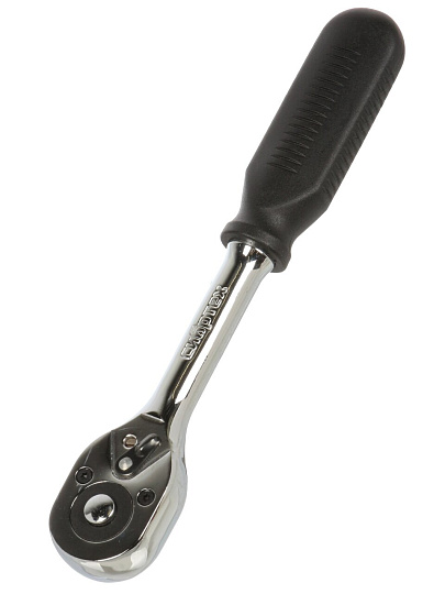 Ключ трещотка, Сибртех, 3/8 '', CrV сталь, с переключателем, 14002