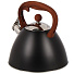 Чайник нержавеющая сталь, 2.7 л, со свистком, ручка бакелитовая, с силиконовым покрытием, Daniks, индукция, PR-2204 - фото 4