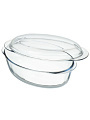Кастрюля стекло, 20х33х13 см, 4.1 л, овальная, с крышкой, Pyrex, Let's Share, 459BC/S - фото 2