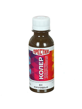 Колер краска, Престиж, №31, коричневый, 100 мл