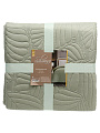 Покрывало евро, 220х240 см, 100%пэ, стеган, Silvano, Фауна, пудр-зел - фото 7