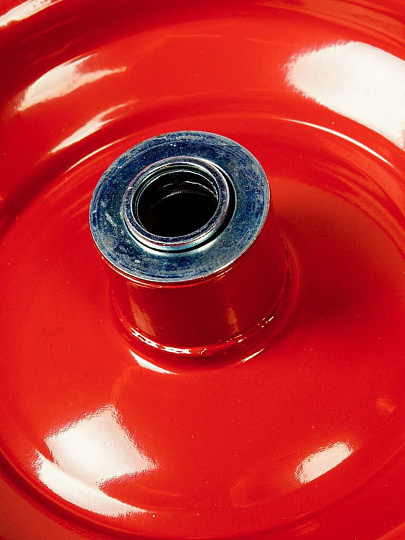 Колесо для тачки полиуретан PU, симметричная ступица, 4.00-6, втулка D16 мм, Mawipro