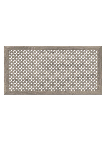 Экран для радиатора, МДФ, 1200х600 мм, дуб винтаж, Готико, Стильный Дом