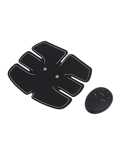 Тренажер миостимулятор, 2xAAА(1.5V), ABS, PU, SilaPro, 139-004