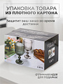 Бокал для вина, 350 мл, стекло, 6 шт, Daniks, Грани, Y4-6561 - фото 4
