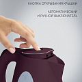 Чайник электрический Polaris, PWK 1575CL, бордовый, 1.5 л, 2200 Вт, скрытый нагревательный элемент, пластик - фото 5
