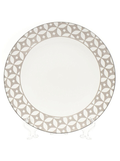 Сервиз столовый керамика, 16 предметов, на 4 персоны, Мозаика бежевый