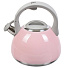 Чайник нержавеющая сталь, 2.7 л, со свистком, зеркальный, ручка бакелитовая, с силиконовым покрытием, Daniks, индукция, розовый, M-083P - фото 7