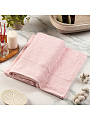 Полотенце банное 70х140 см, 100% хлопок, 380 г/м2, Грация, Barkas, светло-розовое, Узбекистан