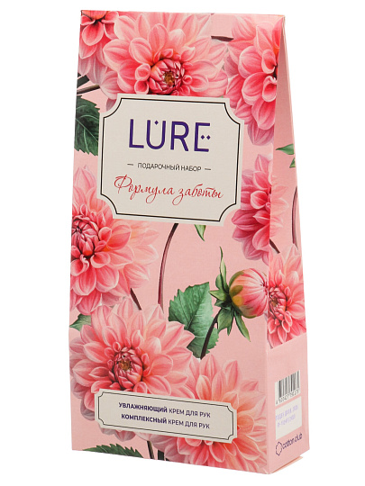 Набор подарочный для женщин, Lure, крем для рук, увлажняющий 75 мл, крем для рук, комплексный 75 мл