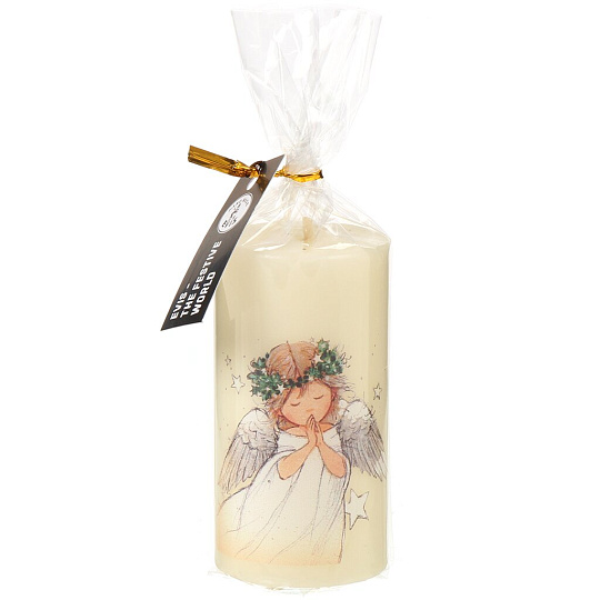 Свеча декоративная, 8х4 см, Evis, Ангелочек-2, 28 2965 8190
