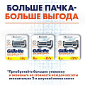 Сменные кассеты для бритв Gillette, SkinGuard Sensitive, для мужчин, 4 шт - фото 10