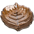 Блюдо &amp;quot;luster leaf&amp;quot; fume 28 см., 339-109
