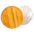 Тортница керамика, 2 предмета, 30 см, круглая, с крышкой, белая, Мрамор с золотом, Y4-6592 - фото 3