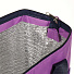 Сумка-холодильник UV-014/1 фиолетовая, 48х15х32 см, 20 л - фото 4