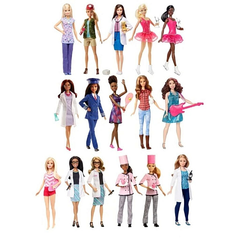 Кукла Barbie, серия Кем быть, DVF50, в ассортименте