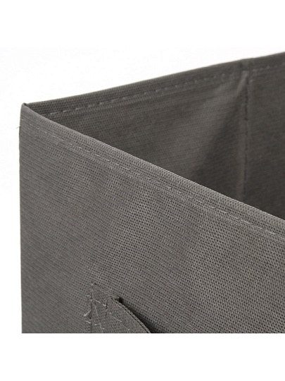 Кофр для хранения, складной, 31х31х31 см, спанбонд, с ручкой, с ручкой, в ассортименте, П-183-313131