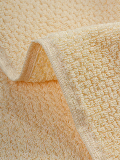 Полотенце банное 50х90 см, 100% хлопок, 450 г/м2, жаккард, Вензель-2 6600, Авангард, жасмин, 131, Россия