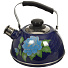 Чайник эмалированный Рубин Ростов С2138 со свистком, рисунок в ассортименте, 2.5 л - фото 4