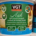 Лак VGT, антисептик, полуглянцевый, акриловый, бесцветный, для внутренних и наружных работ, 0.9 кг - фото 10