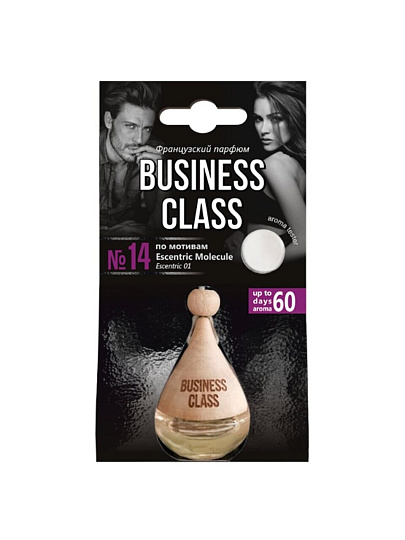 Ароматизатор в машину подвесной, бочонок, Freshco, Business Class Drop Escentric Molecules, AR1BC114