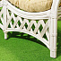 Мебель садовая Ялта, светлая, стол, 70.5х70.5х56.5 см, 2 кресла, 1 диван, подушка бежевая, 120 кг, 132.5х84.6х91.5 см, IND05 - фото 12