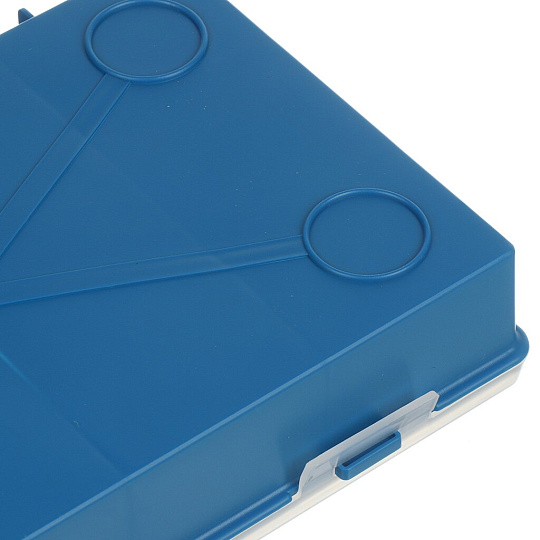 Ящик-органайзер для инструмента, 28х18.5х6 см, пластик, Bartex, 00361, 9/2 ячеек, 2780355082