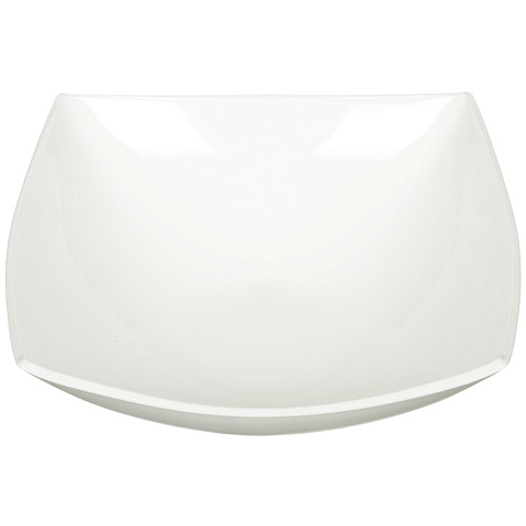 Салатник стеклокерамика, квадратный, 24 см, Quadrato White, Luminarc, 07784, белый