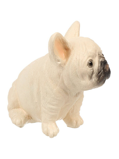 Фигурка гипс, Щенок французский бульдог, 16х18х16.5 см, G009-16-104