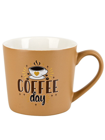 Кружка фарфор, 360 мл, Coffee, Nouvelle Home, 1710018-2