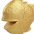 Фигурка декоративная гипс, Скалярия Большая, 23х23х36 см, на подставке, золотая, 10 0840 0002 - фото 5