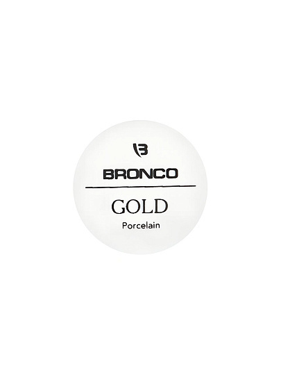Сахарница 150 мл, фарфор, 8х9 см, Bronco, Gold, 263-1085