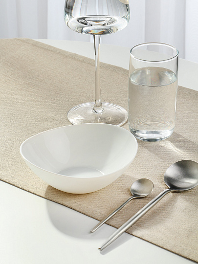 Салатник стеклокерамика, круглый, 15х5.5 см, 320 мл, Модерн, Daniks, NOW60W