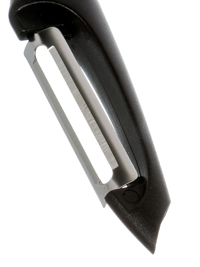 Овощечистка нержавеющая сталь, 18,5 см, рукоятка пластик, Daniks, Y4-9651