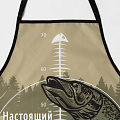 Фартук «Настоящий рыбак» 65*80см,100% п/э,оксфорд 210 г/м2, 4501979 - фото 2