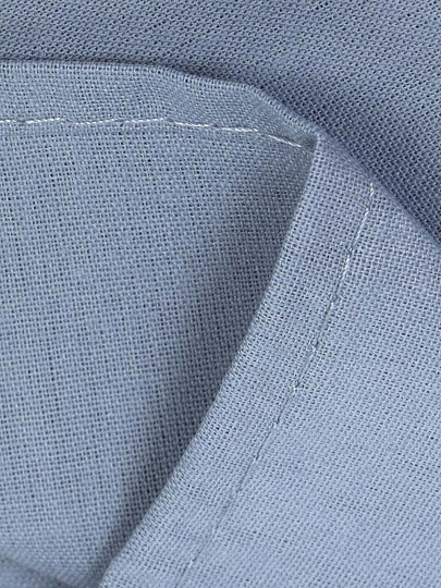 Постельное белье 2-спальное, простыня 200х216 см, 2 наволочки 50х70 см, пододеяльник 175х215 см, Silvano, поплин, Деним