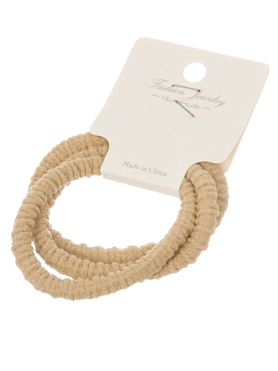 Набор резинок 6.5х1.5х28 см, 3 шт, резина, полиэстер, в ассортименте, скрученные, A110068