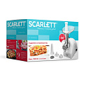 Мясорубка электрическая Scarlett, SC-MG45S52, 1900 Вт, реверс, 2 кг/мин, 2 насадки, для приготовления сосисок и кеббе, 2 решетки - фото 5