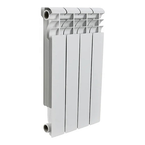 Радиатор алюминий, 500х80 мм, Valfex, Optima, 4 секции, CO-BQ500A/4 L