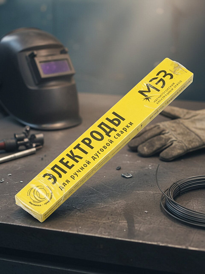 Электроды МЭЗ, ЦЧ-4, 3 мм, 1 кг, коробка, Ц0035982