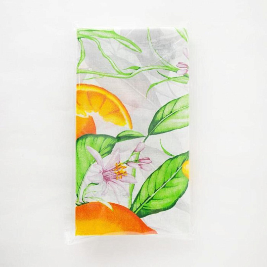 Наволочка 70*70 &quot;Этель&quot; &quot;Лимонное утро&quot;, Жёлтый, сатин, 125 г/м², 100% хлопок, 5279362