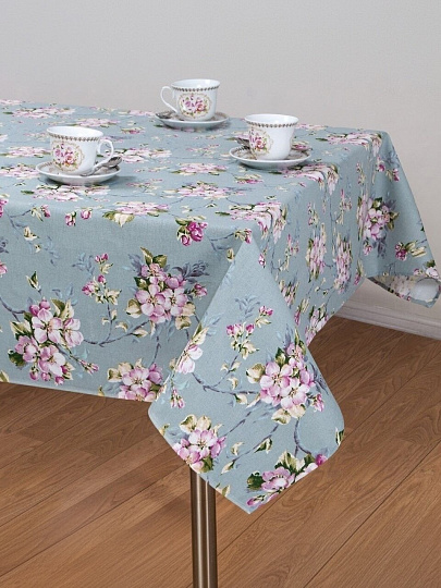 Скатерть 145х220 см, 100% хлопок, рогожка, 165 г/м2, АртДизайн, Живопись