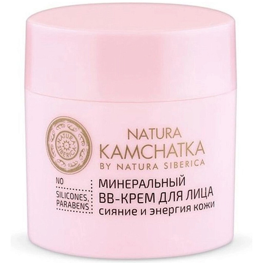 Крем для лица, Natura Siberica, Natura Kamchatka ВВ-крем, сияние и энергия, минеральный, 50 мл