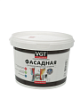 Краска водно-дисперсионная, VGT, акриловая, фасадная, матовая, белоснежная, 3 кг - фото 2