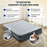 Кровать надувная Intex, 203х152х33 см, Comfort-Plush Mid Rise, 67770ND, насос встроенный, электрический, флокированная, 273 кг - фото 11