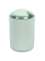 Ведро для мусора пластик, 6 л, круглое, плавающая крышка, мятное, Y6-10720 - фото 2