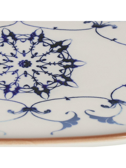 Блюдо фарфор, овальное, 34 см, Reflect, Pioli, 11AP34 PL Reflect