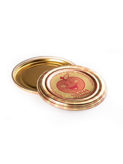 Крышка металл, 50 шт, закаточные для банок СКО-82мм, Авестар, Удача хозяйки